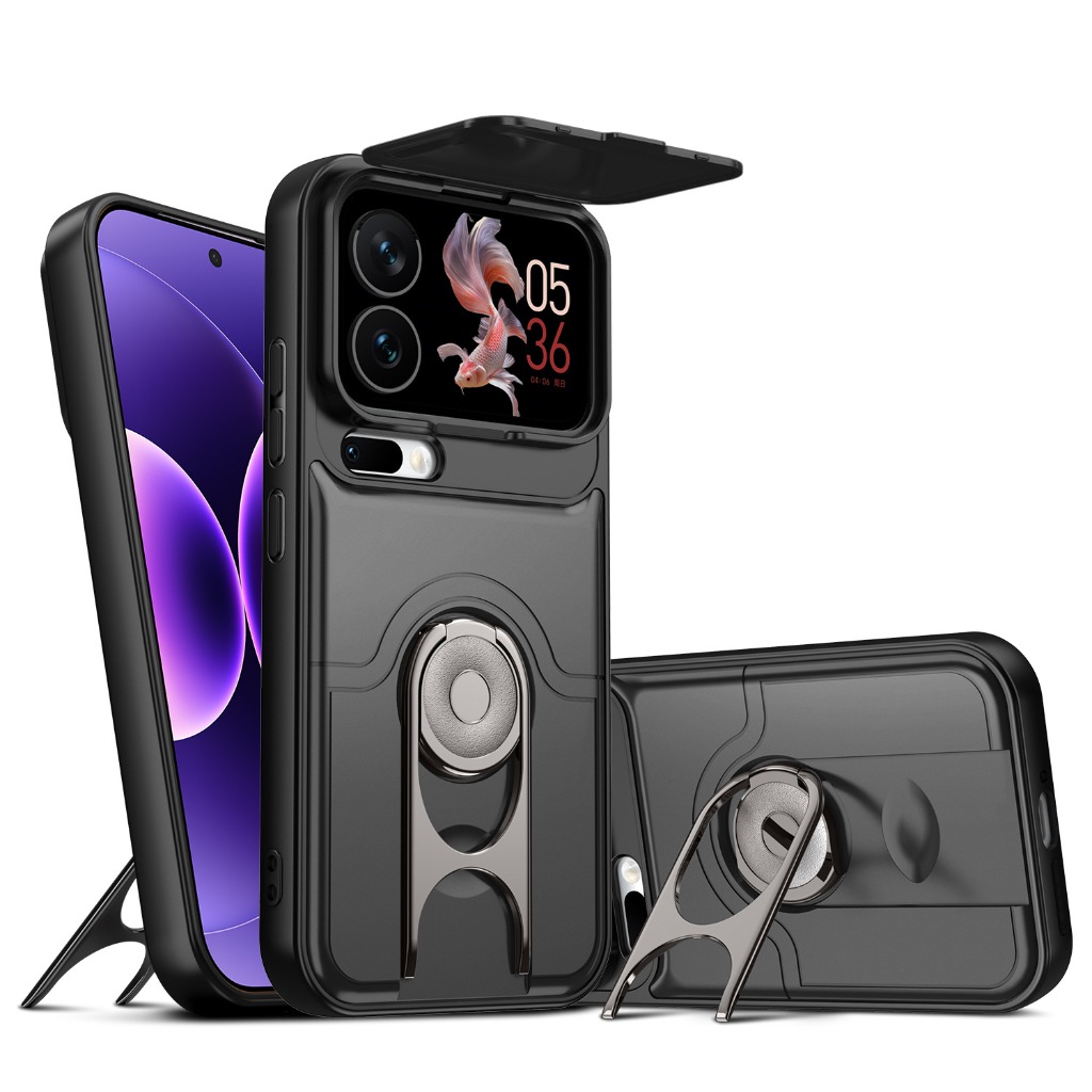Phone Kickstand Ring - Capa Protetora de Câmera Deslizante para