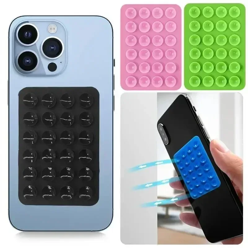 Phone Accessories Usa - Suporte Adesivo de Silicone para Smartphones,