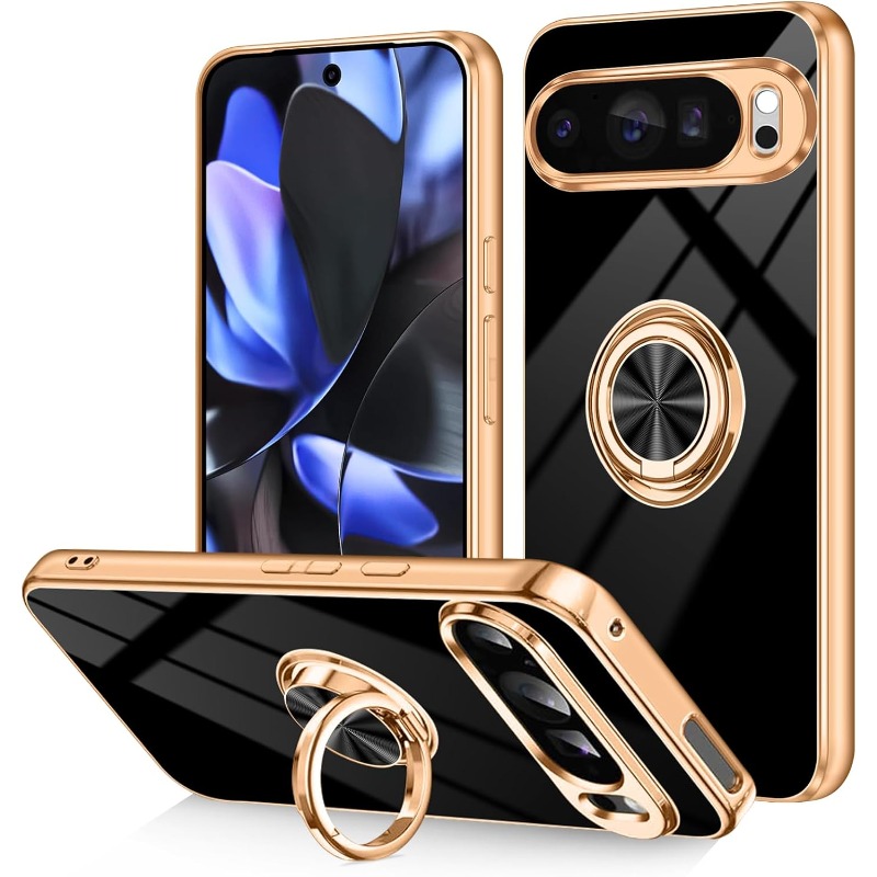 Phone Kickstand Ring - Moda fina macia tpu banhado a