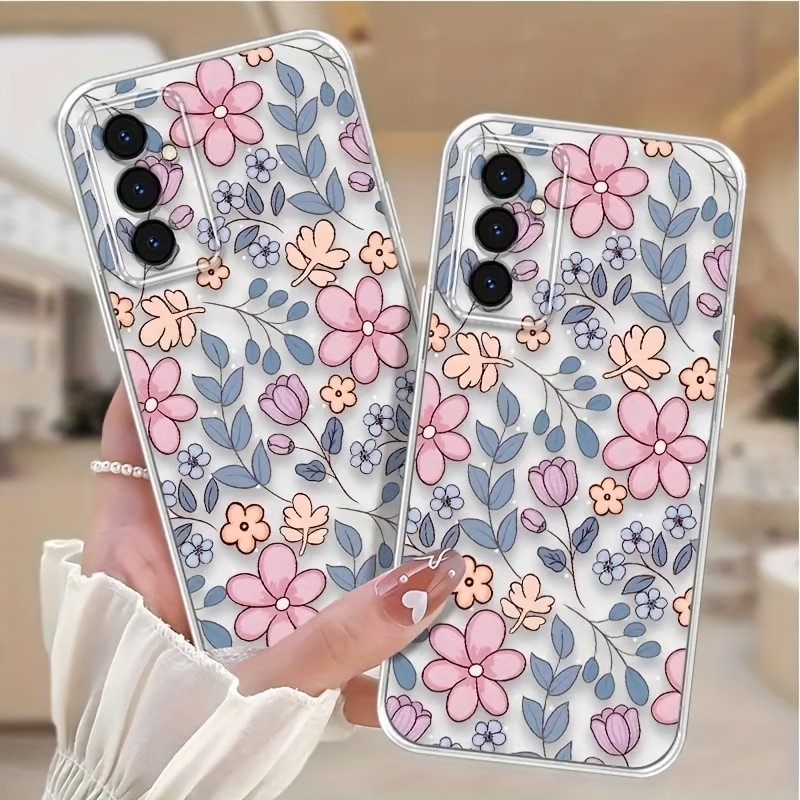 Phone Case Clear - Capa de Telefone Transparente Antiderrapante para