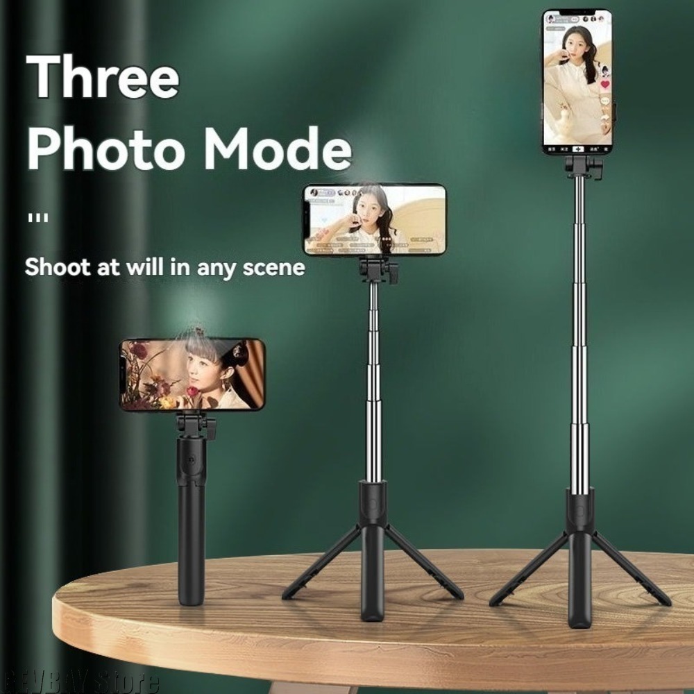 Phone Accessories Brands - 1 unidade Bastão de Selfie Sem