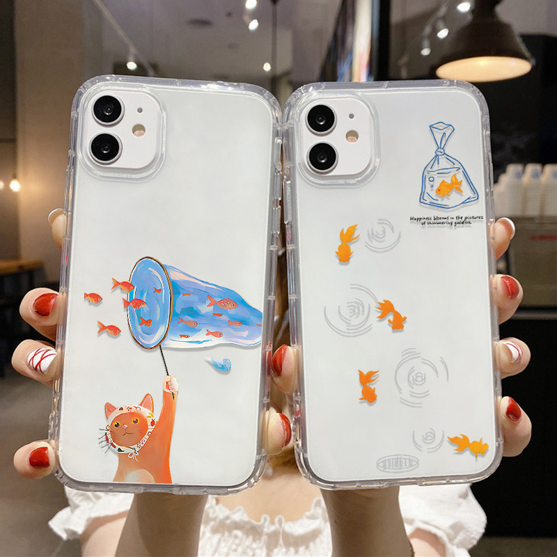 Adorável peixes claro caso de  - Phone Case Clear avaliação e preço
