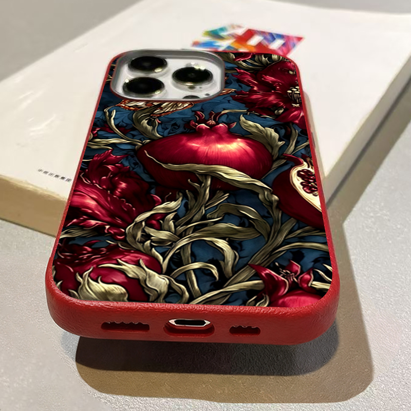 Vintage romã tpu arte caso de  - Phone Accessories Aesthetic avaliação e preço