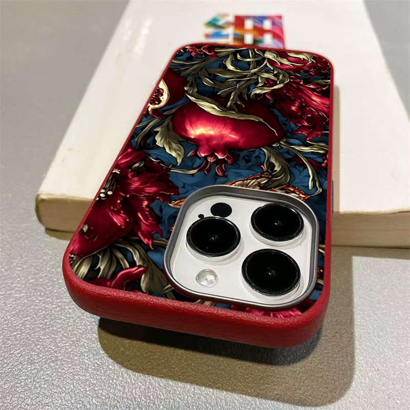 Vintage romã tpu arte caso de  - Phone Accessories Aesthetic avaliação e preço