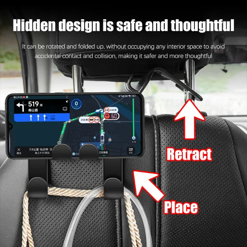 1/2 pçs multifuncional assento - Phone Accessories Hanger avaliação e preço