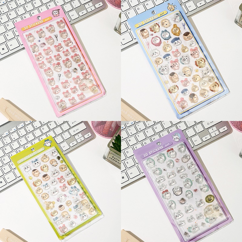 Adesivos 3D em Relevo Chiikawa - Phone Accessories Aesthetic avaliação e preço
