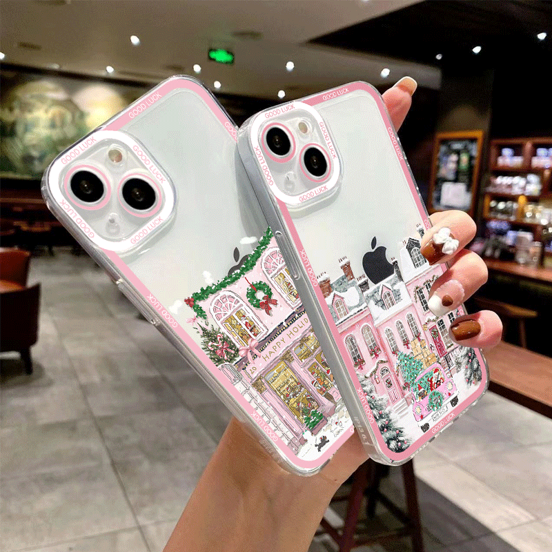 Inverno ano novo natal rua cen - X Phone Accessories avaliação e preço