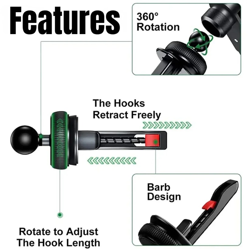 Suporte de Celular para Carro  - Phone Accessories Hanger avaliação e preço