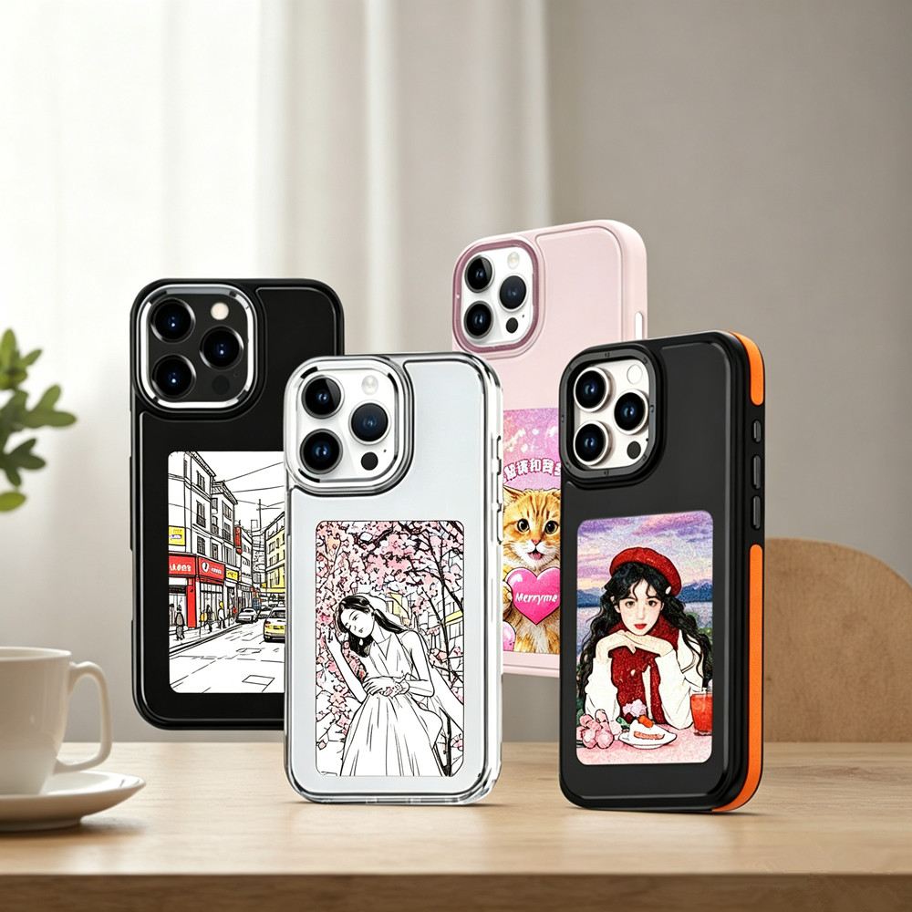 Diy e-ink tela caso de telefon - Phone Accessories Usa avaliação e preço