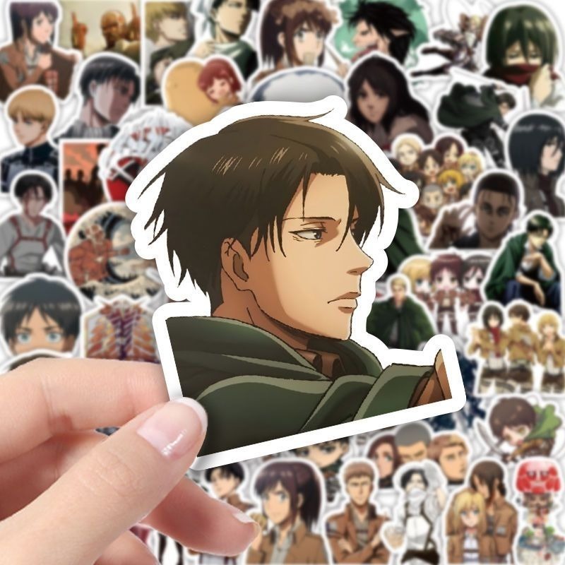 60 Adesivos de Anime Attack on - Phone Accessories Aesthetic avaliação e preço