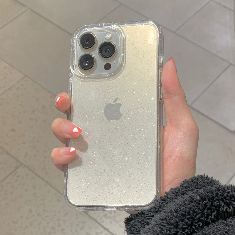 Transparente simples glitter c - Phone Case Clear avaliação e preço