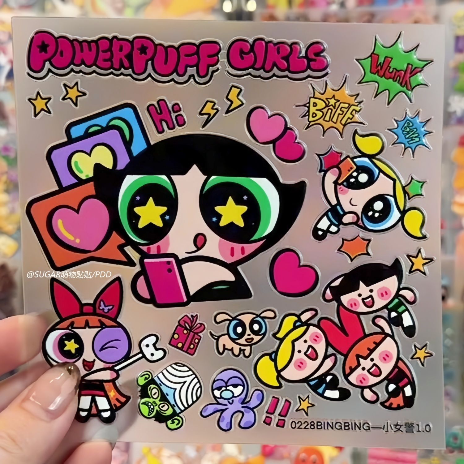 Folhas de Adesivos de Personag - Phone Accessories Aesthetic avaliação e preço