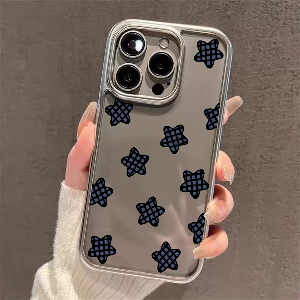 Capas Transparentes Y2K Stars  - Phone Case Clear avaliação e preço