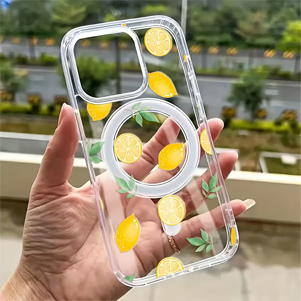 Capa Transparente de Limão de  - Phone Case Clear avaliação e preço