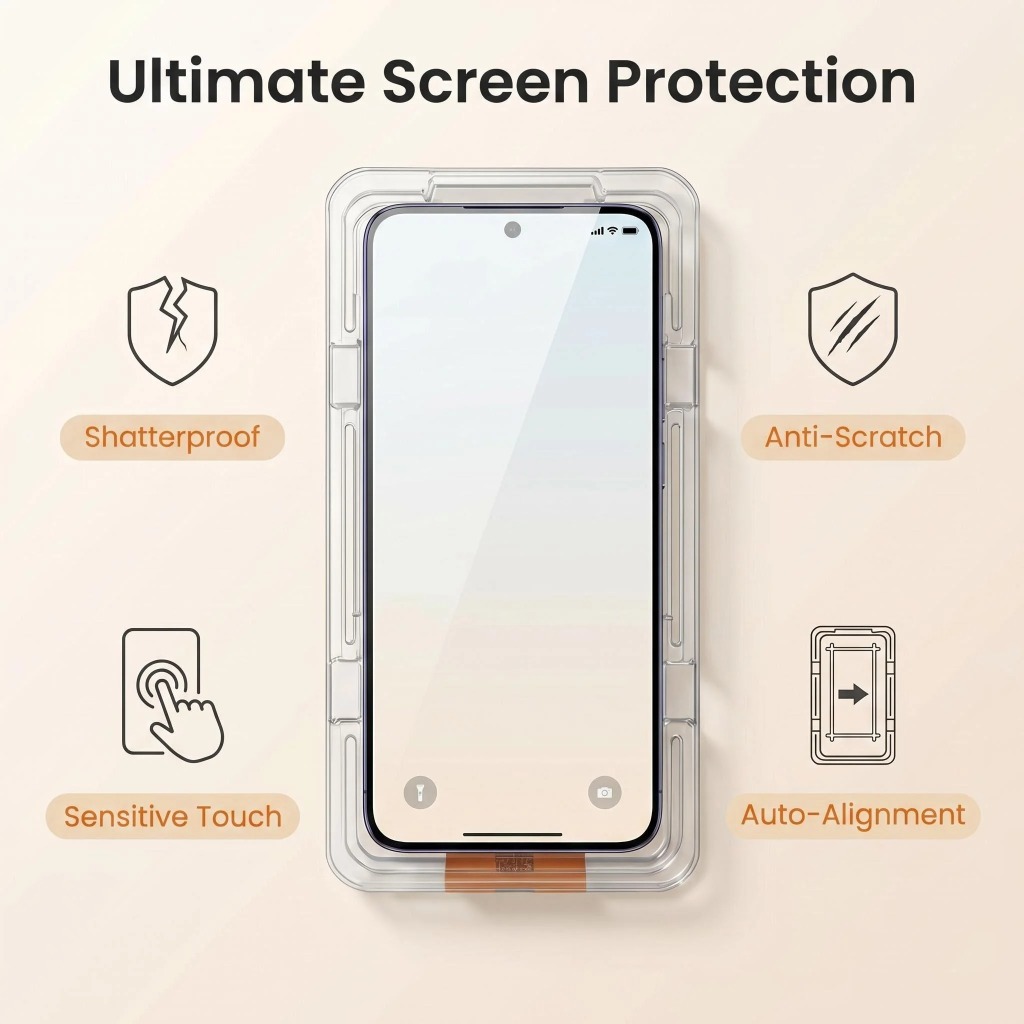 2 Peças de Vidro Temperado 9H  - Phone Accessories Online Shop avaliação e preço