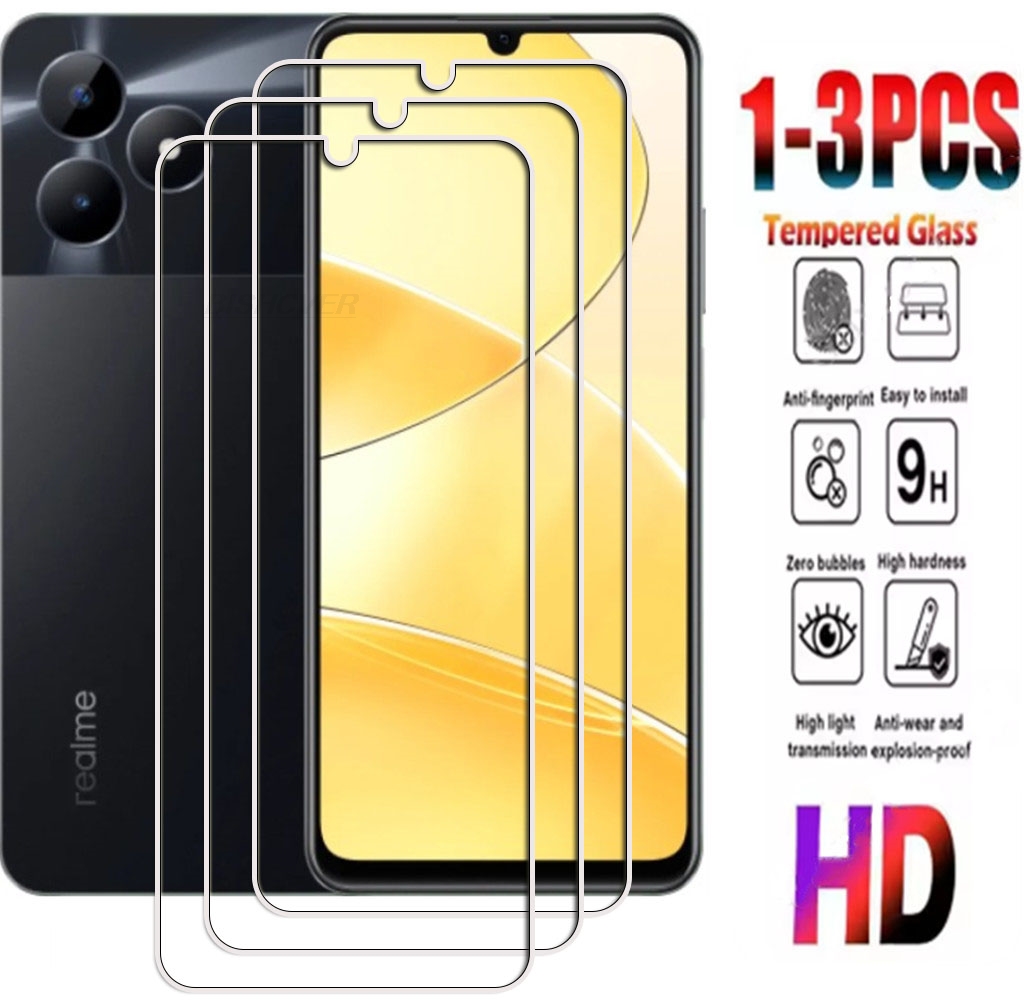 1-3PCS Vidro Temperado 9H para - Realme Note 50 avaliação e preço